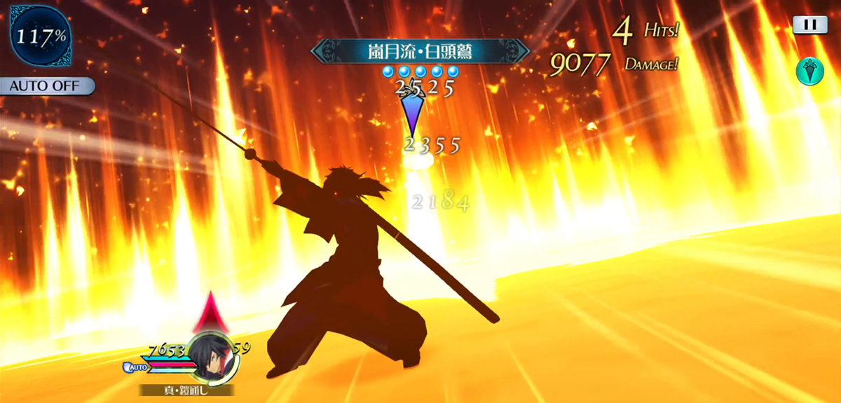 嵐月流・白頭鷲 2